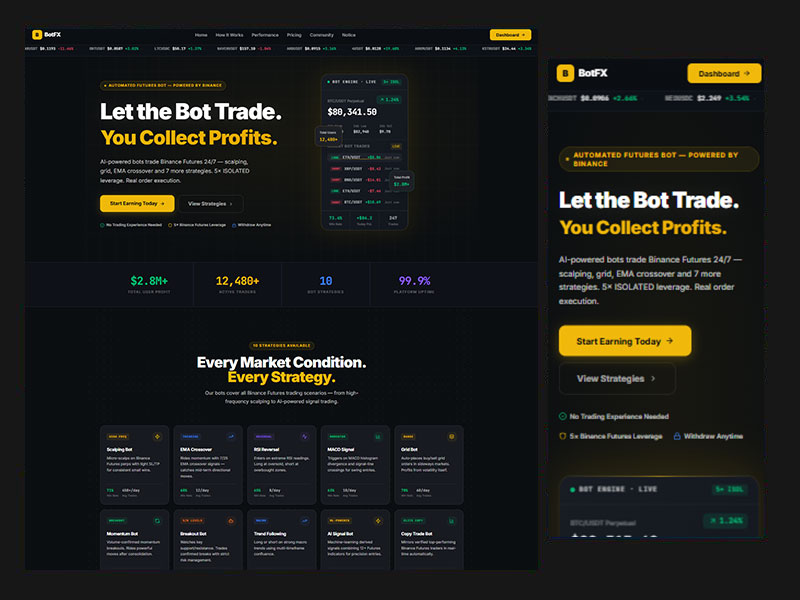 Binance Futures Trading Bot Source Code